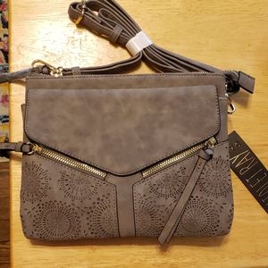 Violet Ray Crossbody Bag New